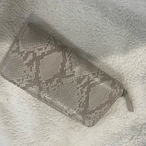 C&A | Snake print wallet